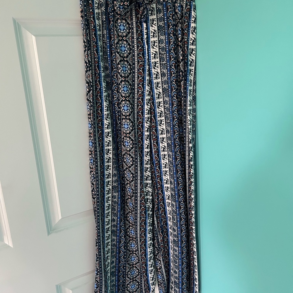 Joe Benbasset Multicolor Geometric Maxi Pants